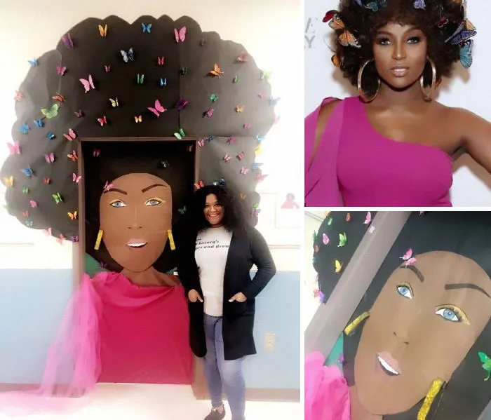 25 Awesome Teachers That Decorated Their Classroom Doors For Black History Month