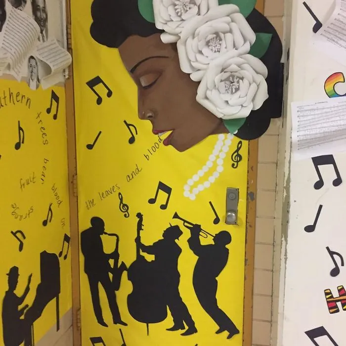 25 Awesome Teachers That Decorated Their Classroom Doors For Black History Month