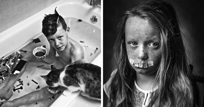 12 Of The Best Photos From The Second Half Of The B&W Child Photography Contest 2018