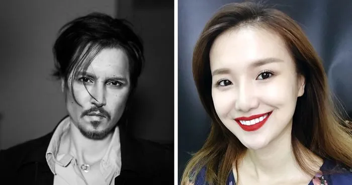 Chinese Make-Up Artist With An Audience Of 360k Followers On Instagram Turns Herself Into Johnny Depp