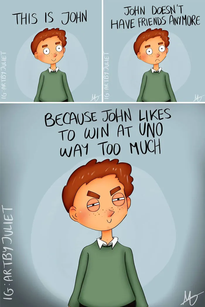 50 Comics By French Artist Filled With Light-Hearted Humor And Daily Realities