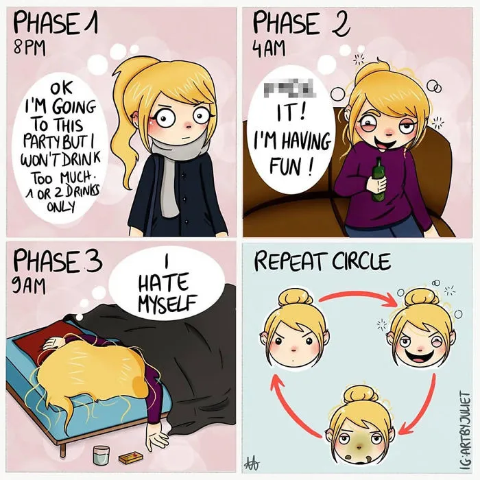 50 Comics By French Artist Filled With Light-Hearted Humor And Daily Realities