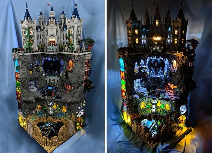 Wayne Manor And Batcave Complete