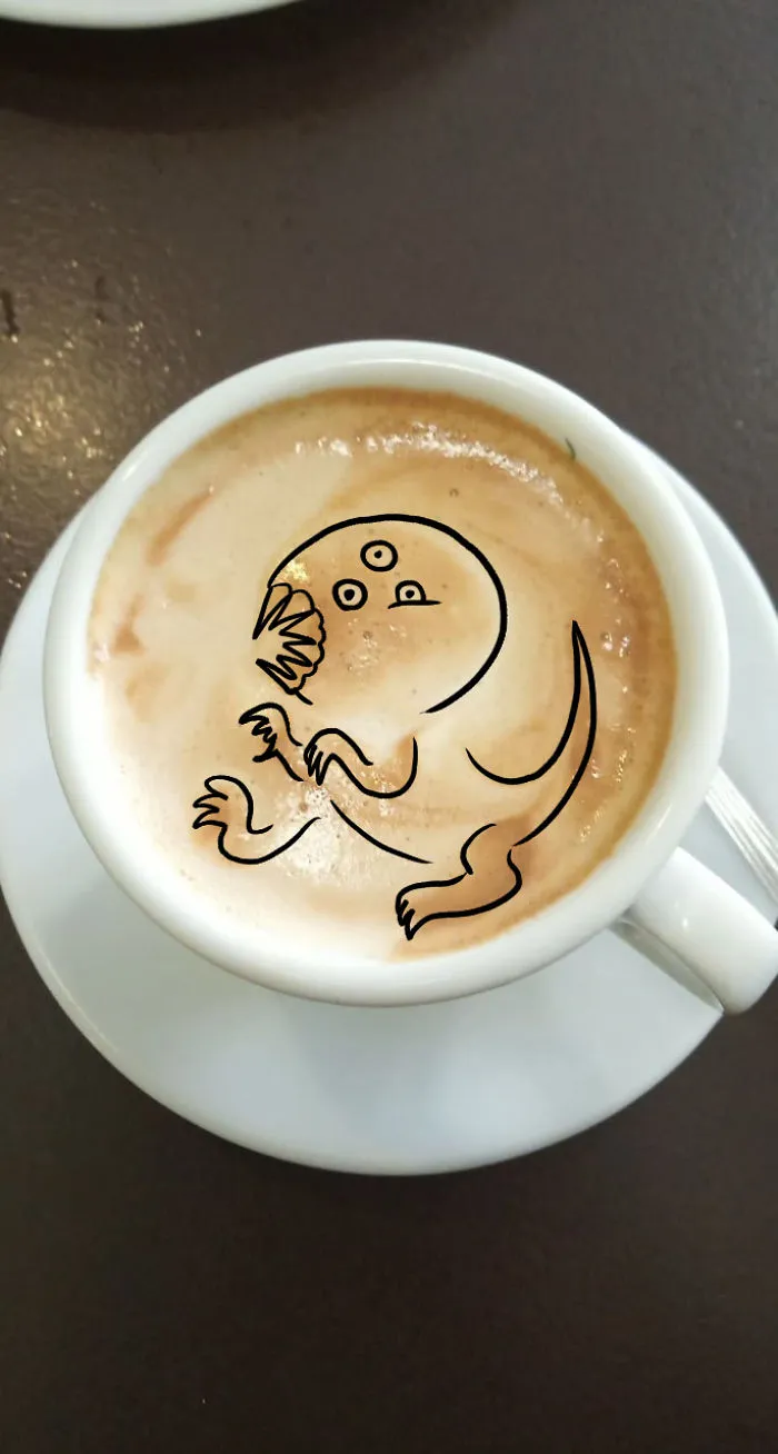 Artist Makes Divinations Out Of Failed Latte Art