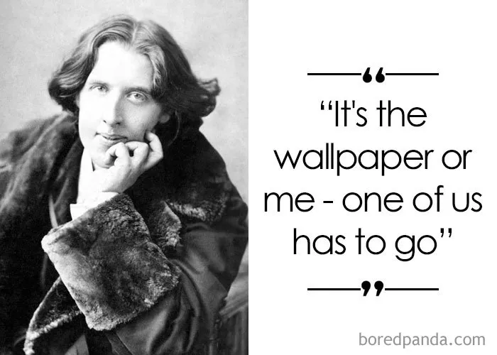Writer, Poet, And Prominent Aesthete Oscar Wilde (1854-1900)