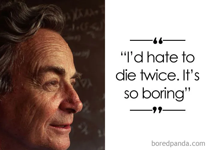 Theoretical Physicist Richard Feynman (1918-1988)