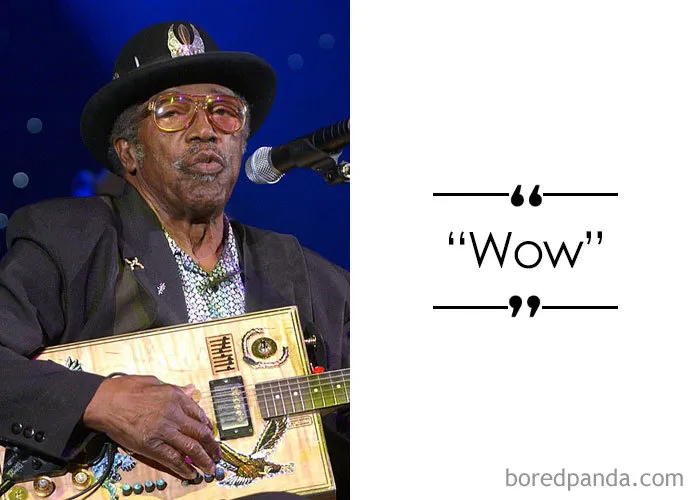 American Singer, Guitarist, Songwriter And Music Producer Ellas McDaniel (Known As Bo Diddley) (1928-2008)