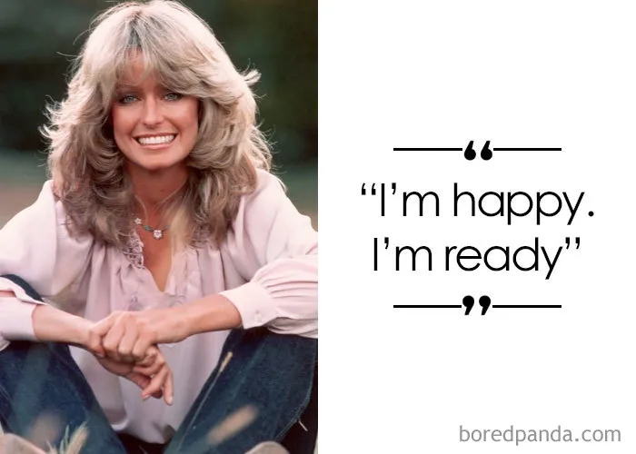 American Actress, Model And Artist Farrah Fawcett (1947-2009)