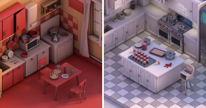 The Best Movie Kitchens Of All Time Get A 3D Modelling Treatment