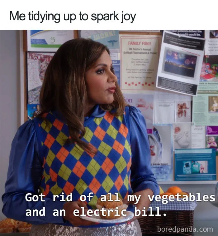 50 Hilarious Reactions To Marie Kondo That Will Bring You Joy