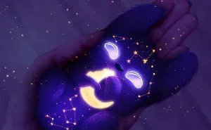 My 30 Illustrations Of Adorable Glowing Monsters From Space