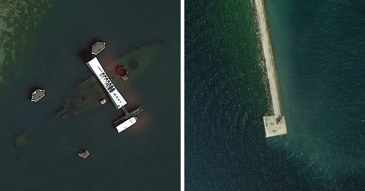 Este hombre comparte 30 de sus descubrimientos más interesantes en Google Earth
