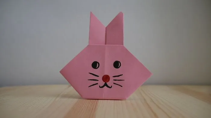 Origami. How To Make A Hare Out Of Paper (Video Lesson)