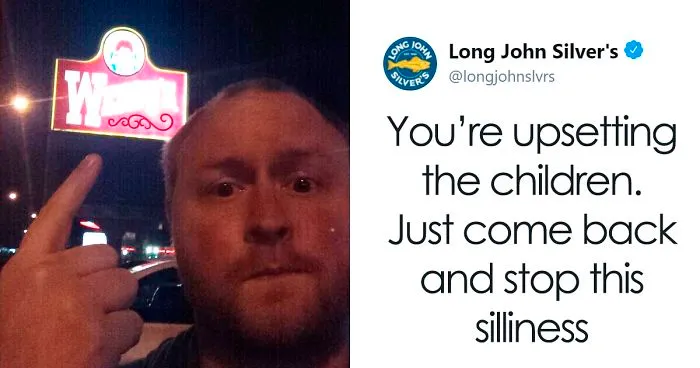 People Love This Hilarious Lover's Quarrel Between A Stand-Up Comedian And A Fast Food Chain