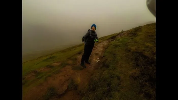 Wet N Windy Day Up Pen Y Fan!