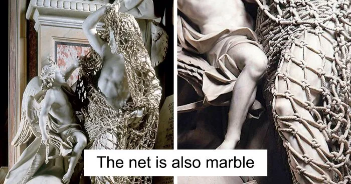 Italian Sculptor Created A Marble Masterpiece In 7 Years And People Can't Believe It's All Marble