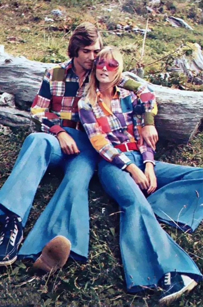 30 Laughable His-And-Hers Fashions From The 1970s You Wouldn't Wear In Public Today