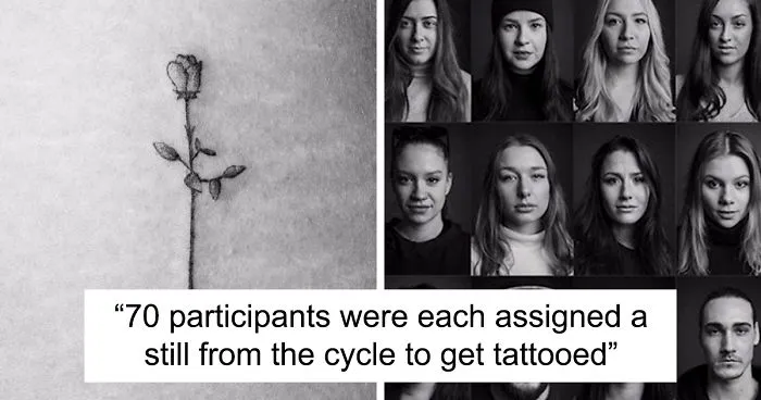 Artist Inks 70 Strangers With Different 'Frames' Of The Same Tattoo To Make One 'Motion Tattoo'