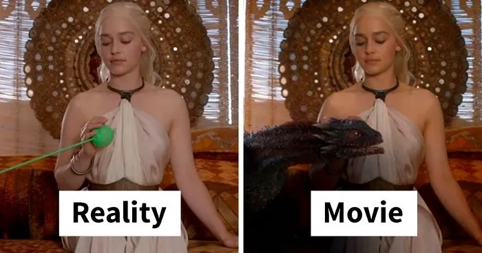 This Instagram Account Reveals Scenes From Famous Movies With And Without Special Effects