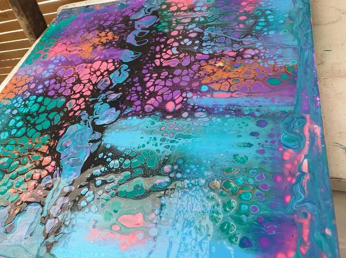 My 1st Acrylic Swipe