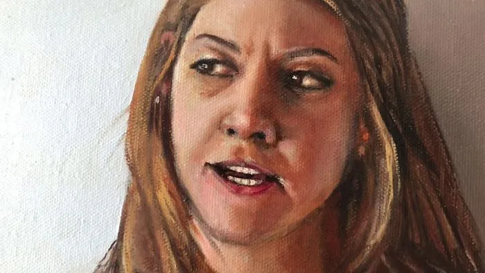 Oilpainting Timelapse-Portrait Of An Artist By Onur Can Özdemir