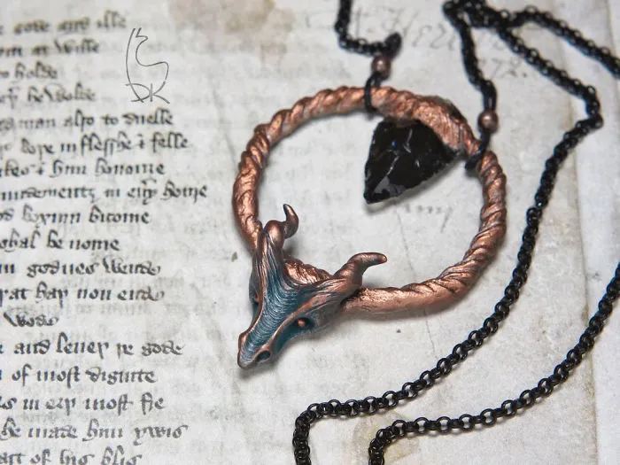 I Make Fantasy-Inspired Jewelry And Dragons Are One Of My Favorites