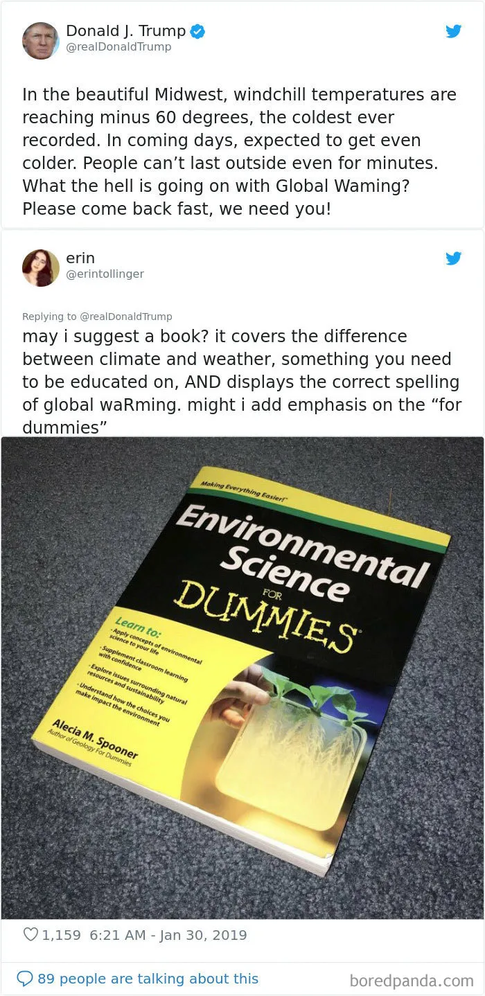 22 Of The Best Comebacks To People Who Don't Believe In Climate Change