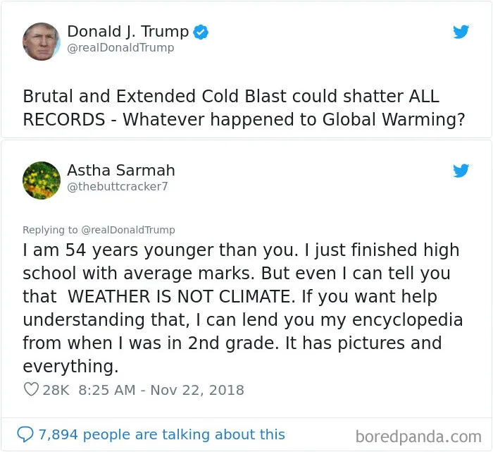 22 Of The Best Comebacks To People Who Don't Believe In Climate Change