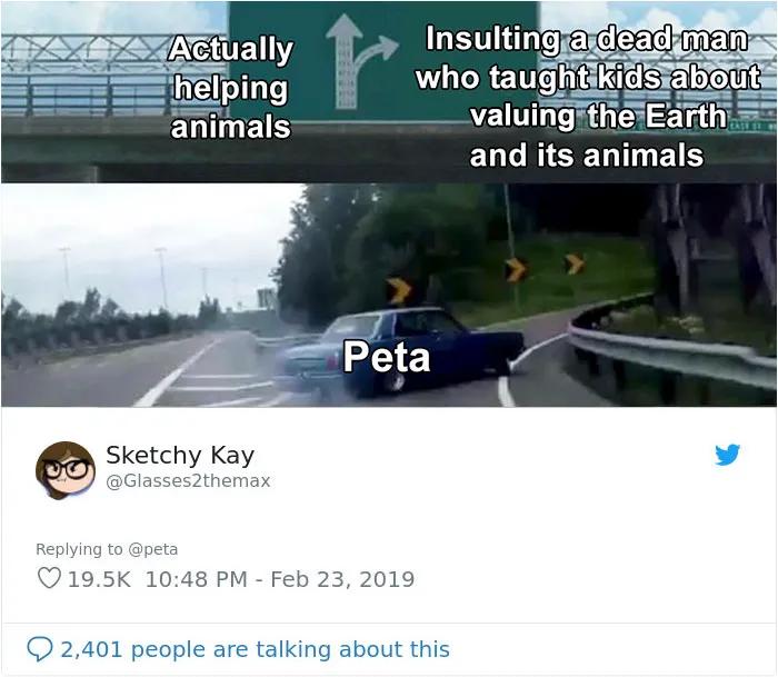 30 Ways People Destroyed PETA For Criticizing Steve Irwin