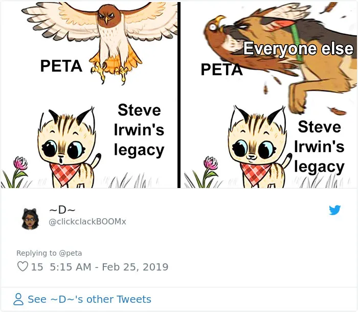 30 Ways People Destroyed PETA For Criticizing Steve Irwin