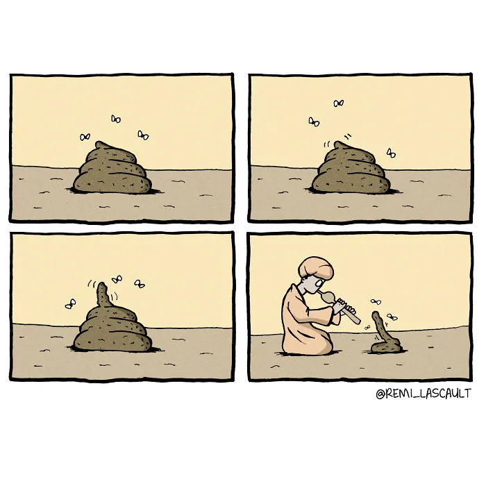 Dibujo cómics estúpidos para la gente con un sentido del humor oscuro (18 imágenes)