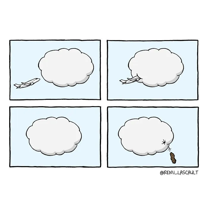 Dibujo cómics estúpidos para la gente con un sentido del humor oscuro (18 imágenes)