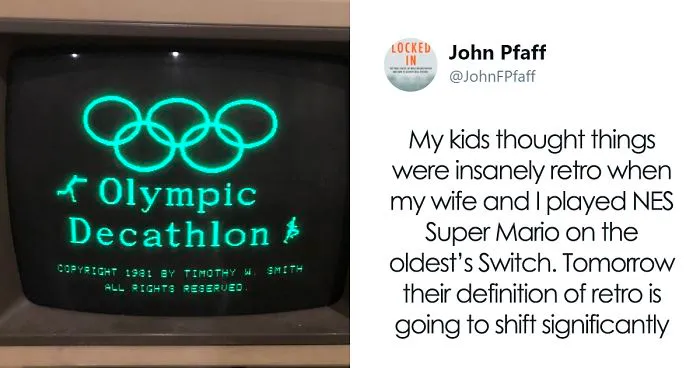 Man Finds A Computer That He Used 35 Years Ago, And It Sill Has A Game He Saved