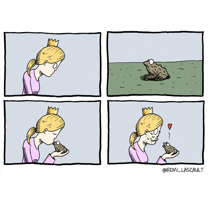 Dibujo cómics estúpidos para la gente con un sentido del humor oscuro (18 imágenes)