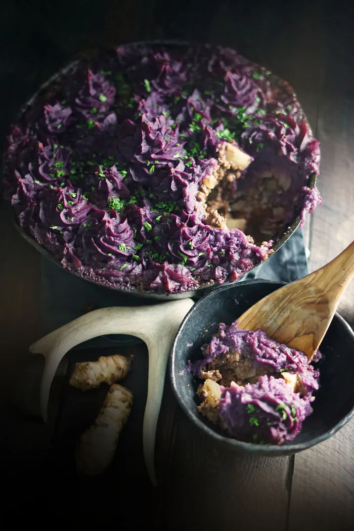 Sunchoke And Game Shepherdess Pie