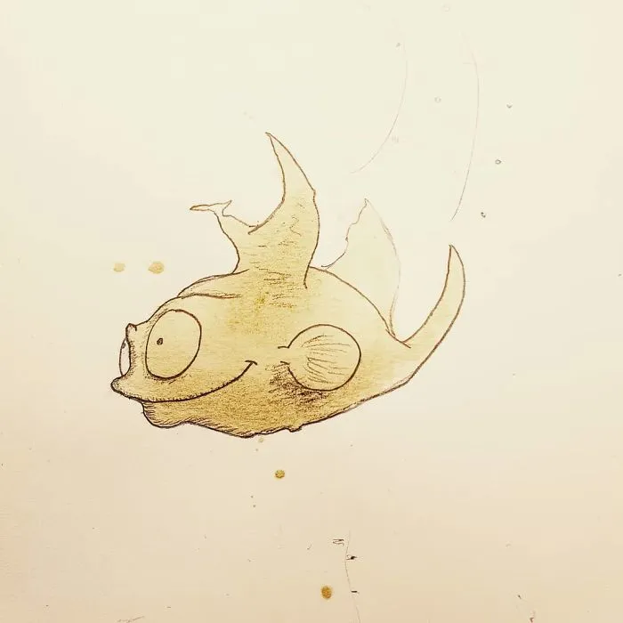 Artist Imagines Spilled Coffee As Monsters (New Pics)