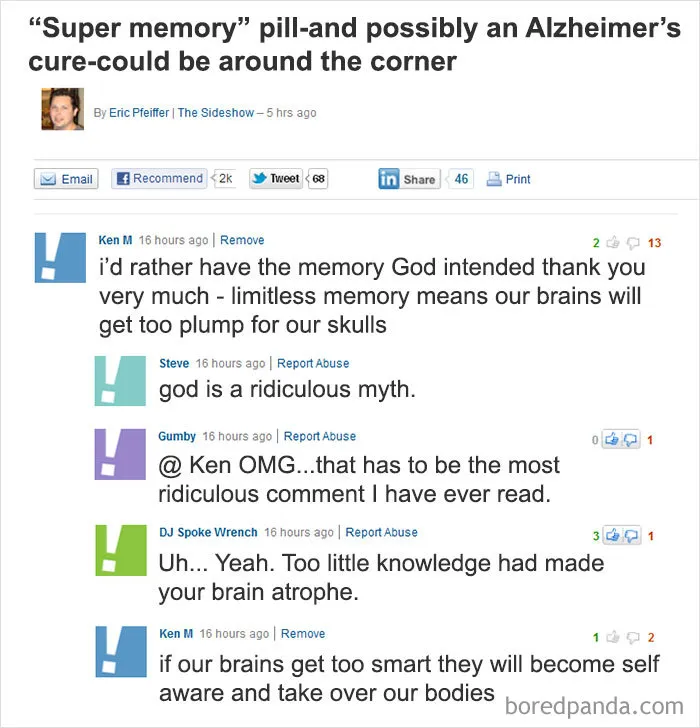 30 Hilarious Intentionally Stupid Comments By Ken M