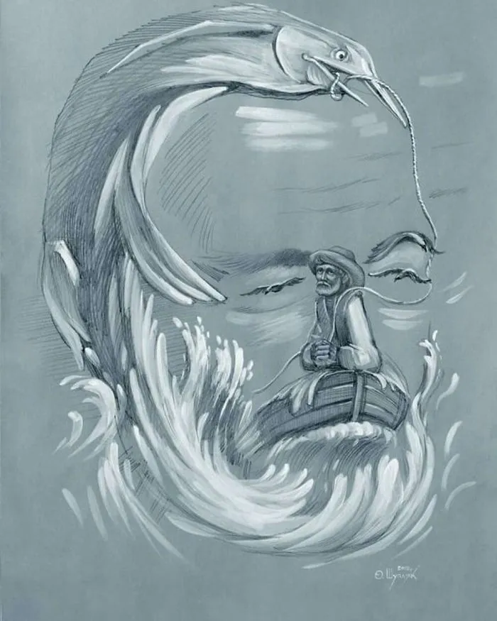 Ernest Hemingway "The Old Man And Big Fish"