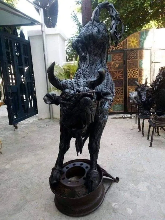 Art From Tyres!