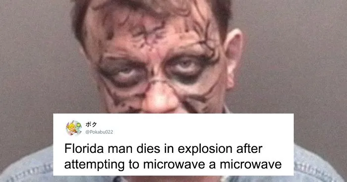Someone Challenges People To Google 'Florida Man' Plus Their Birthday, Here Are 30 Hilarious Responses
