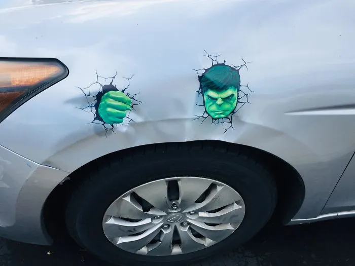 Nice Way To Cover Up The Dents