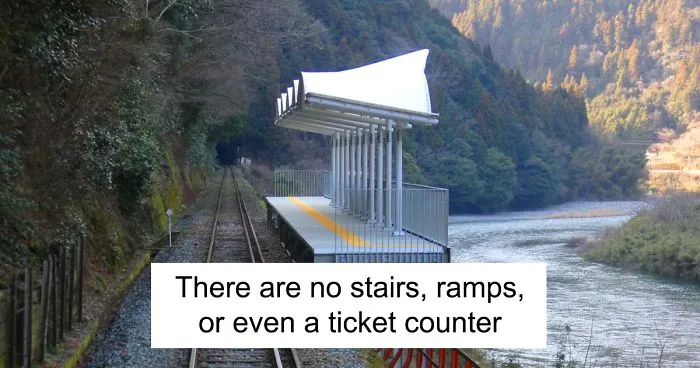 There’s A Train Station In Japan Built Solely To Admire The Scenery And The Only Way To Access It Is By Train