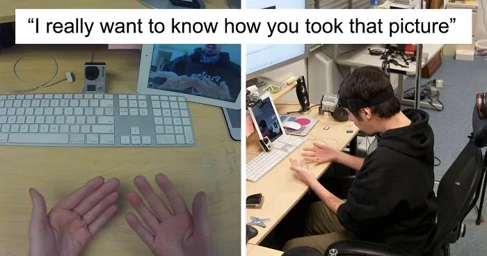 People Can't Understand How This Guy Took A Photo Of Both Of His Hands, He Explains It With Even More 'Unexplainable' Pictures