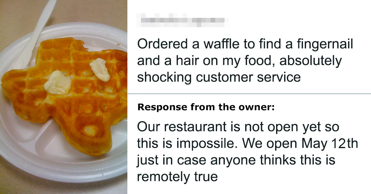 30 Of The Funniest Restaurant Comebacks To Bad Reviews
