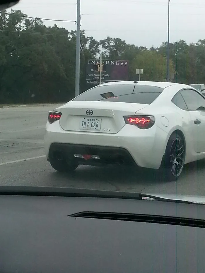 License Plate Self Awareness
