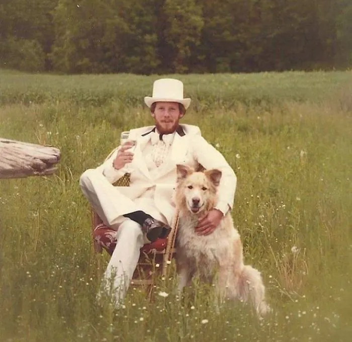La foto de graduación de mi padre, años 70
