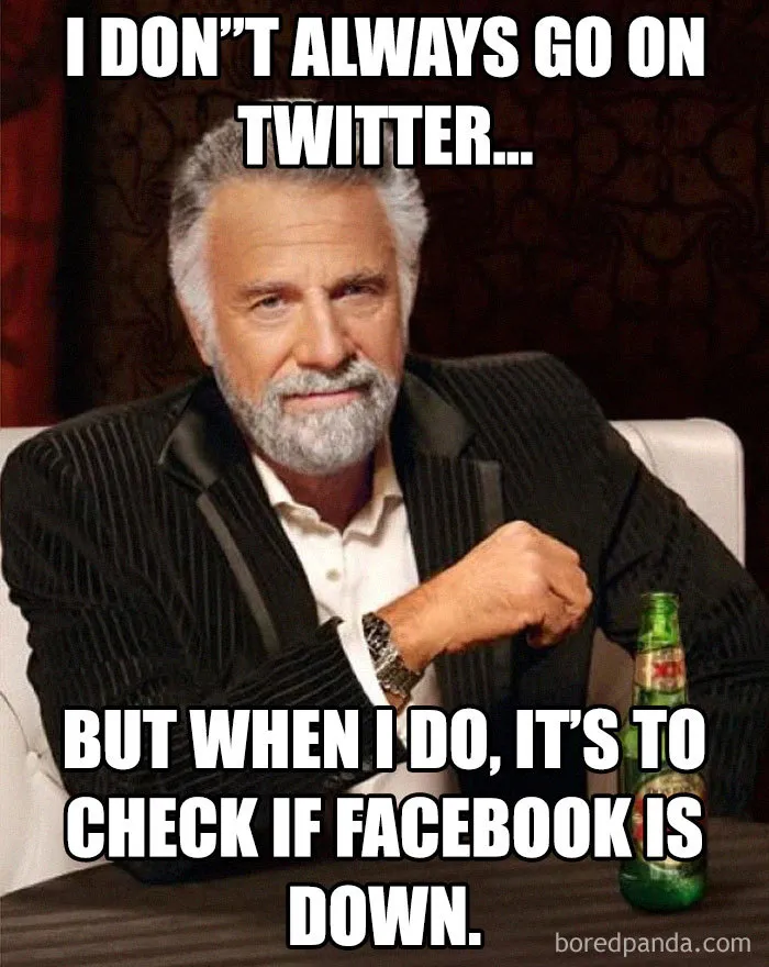 Facebook And Instagram Go Down For Hours, People Use Their Free Time To Post Hilarious Reactions (30 Pics)