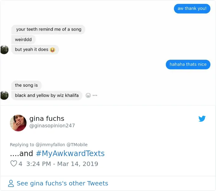 Jimmy Fallon Asks People To Share Their Most Awkward Texts, Here's 30 Hilarious Responses