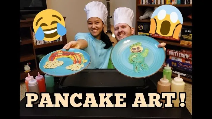 We Tried The Pancake Art Challenge!