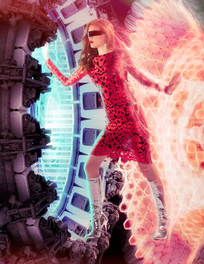 Models In Space: Paris, We Have A Problem!